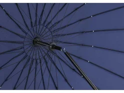 Vente-unique Parasol-Palmetto Parasol Met Kantelfunctie Blauw.