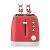 BIMAR Klein Huishoudelijk Apparaat-Pantone Broodrooster, Rood, 26X18X17 Cm,