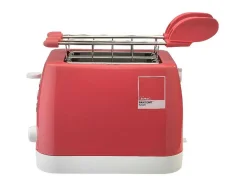 BIMAR Klein Huishoudelijk Apparaat-Pantone Broodrooster, Rood, 26X18X17 Cm,