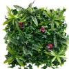 Vente-unique Plantenwand-Plantenwand Ikaz - Set Van 1 M - Groen