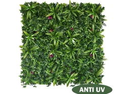 Vente-unique Plantenwand-Plantenwand Ikaz - Set Van 1 M - Groen