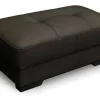 LINEA SOFA Poef-Poef Van Leer Metropolitan Ii - Bruin