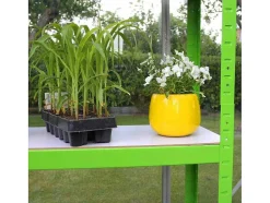 Vente-unique Tuinkas-Polytunnel 19Mm 2.5M X 2M With Racking