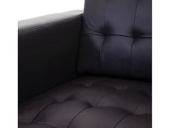 Vente-unique Fauteuil Met Holle Rugleuning-Pori Fauteuil, Koffie