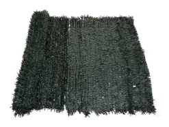Vente-unique Afscherming En Omheining-Privacyscherm Balkon N77 Ii Blad, 300X150Cm Dark Fir