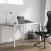 Workēa Bureaumeubel-Professioneel Bureau Voor 1 Persoon - Wit - L160 Cm - Downtown
