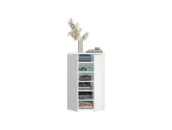 Vente-unique Ladekast-Projektx Kommode 3 Deuren Wit.
