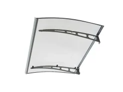 Vente-unique Luifel En Afdak-Rechte Afdak Neona Van Aluminium - 150 X 90 X 15 Cm