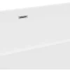 Shower & Design Halfvrijstaand Bad-Rechthoekig Halfvrijstaand Bad - 202 L - 150 X 75 X 58 Cm - Wit - Acryl - Pikaia