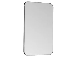 OZAIA Accessoires & Spiegels-Rechthoekige Badkamerspiegel Zwart Contour - 50X80 Cm - Demetria