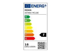 OZAIA Accessoires & Spiegels-Rechthoekige Badkamerspiegel Met Licht En Digitale Klok - 120 X 60 Cm Aitana