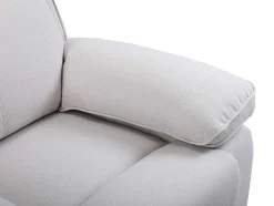 Vente-unique Relaxfauteuil-Relaxfauteuil Van Beige Stof Lana