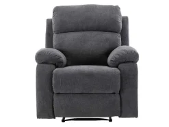 Vente-unique Relaxfauteuil-Relaxfauteuil Van Stof Tolzano - Antraciet