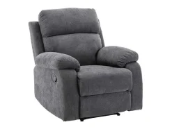 Vente-unique Relaxfauteuil-Relaxfauteuil Van Stof Tolzano - Antraciet