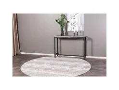 Venture Home Sidetable-Rise Sidetable 30X110 Cm Beton Decor, Zwart.