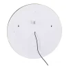 OZAIA Accessoires & Spiegels-Ronde Badkamerspiegel Met Ledverlichting En Goudkleurige Lijst Diameter 80 Cm Numea