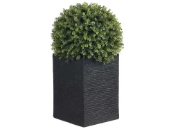 OZAIA Kunstplant-Ronde Kunstbuxus Met Pot - H66 X D40 Cm - Groen - Diava