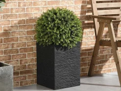 OZAIA Kunstplant-Ronde Kunstbuxus Met Pot - H66 X D40 Cm - Groen - Diava