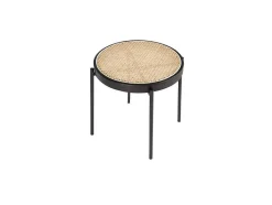 Angel Cerda Bijzettafel-Ronde Rotan Hoektafel 2109