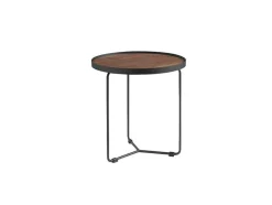 Angel Cerda Bijzettafel-Ronde Walnoten Hoektafel 2028