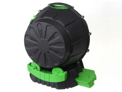 Vente-unique Tuinopslag-Roterende Compostbak Van 50 Liter Met Opvangbak - L49 X B44 X H57 - Recycool