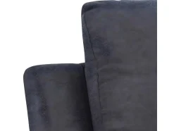 Vente-unique Aanbiedingen: Zitbank & Fauteuil-Sabel Bank 3 Persoons Relaxfauteuil Grijs.