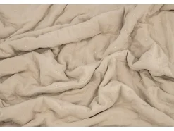 Vente-unique Beddengoed-Sally Sprei 80X260Cm Beige.