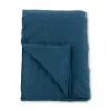 Vente-unique Beddengoed-Sally Sprei 80X260Cm Blauw.