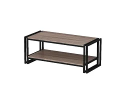 EPIKASA Salontafel-Salontafel Carmela, Walnoten, 102X45X40 Cm,