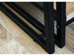 EPIKASA Salontafel-Salontafel Carmela, Walnoten, 102X45X40 Cm,
