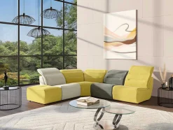 Maison Céphy Salontafel-Salontafel Met Draaiblad Joline - Gehard Glas En Metaal