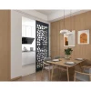 Vente-unique Scheidingswand-Scheidingswand Verzinkt Staal L88 X H245 Cm Antraciet - Verstelbare Hoogte - Laduna