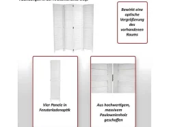 Vente-unique Kamerscherm-Scherm Mcw-C30, Wit