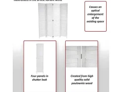 Vente-unique Kamerscherm-Scherm Mcw-C30, Wit