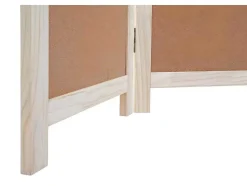 Vente-unique Kamerscherm-Scherm Mcw-G52, Bruin, 4 Panelen 166X160Cm