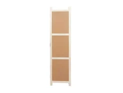 Vente-unique Kamerscherm-Scherm Mcw-G52, Bruin, 4 Panelen 166X160Cm