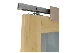 Vente-unique Schuifdeur-Schuifdeur Acosta Met 3 Ramen - H205Xb93 Cm - Mdf