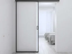 Vente-unique Schuifdeur-Schuifdeur Linci - H205 Cm X L93 Cm - Gehard Glas