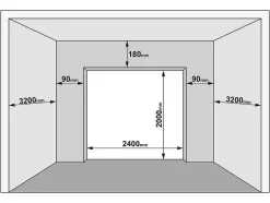 Vente-unique Garagedeur-Sectionale Garagedeur Met Somfy Motor - Prieta