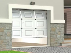 Vente-unique Garagedeur-Sectionale Garagedeur Met Somfy Motor - Caopas
