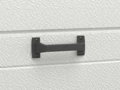 Vente-unique Garagedeur-Sectionale Garagedeur Met Cassettes - Wit - Met Ramen - Automatisch - Caopas