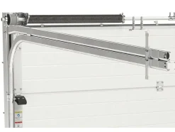 Somfy Garagedeur-Sectionale Garagedeur Met Motor Met Centrale Antraciet Loopdeur - Caopas