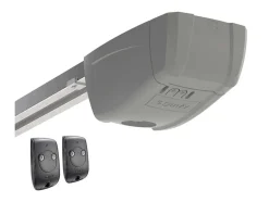 Somfy Garagedeur-Sectionale Garagedeur Met Witte Cassette En Motor - Caopas