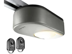 Somfy Garagedeur-Sectionale Garagedeur Met Motor Cassette Centrale Deur Wit - Caopas