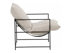 Vente-unique Relaxfauteuil-Sedalia Fauteuil Wit.
