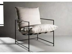 Vente-unique Relaxfauteuil-Sedalia Fauteuil Wit.