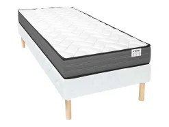 Ysmée Set Matras En Lattenbodem-Set 90 X 190 Cm Bedbodem + Matras Met Pocketveren - Ambracie Van Ysmee