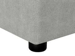 Ysmée Boxspringbed-Set Bed Met Hoofdbord Met Capitons + Bedbodem Met Opbergruimte + Matras+ Dekmatras - 160 X 200 Cm - Stof - Lichtgrijs - Kida Van Ysmee