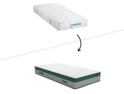Ysmée Set Matras En Lattenbodem-Set Bedbodem + Matras Met Pocketveren Prestige Van Ysmee - 90 X 190 Cm