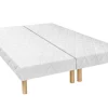 Ysmée Bedbodem-Set Decoratief Gewatteerde Bedbodem Panacea Van Dreamea - 25 Cm Dik - Dekmatraseffect